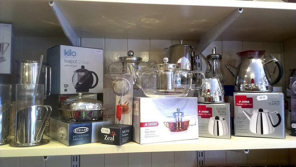 A range of kettles that we sell in our store.